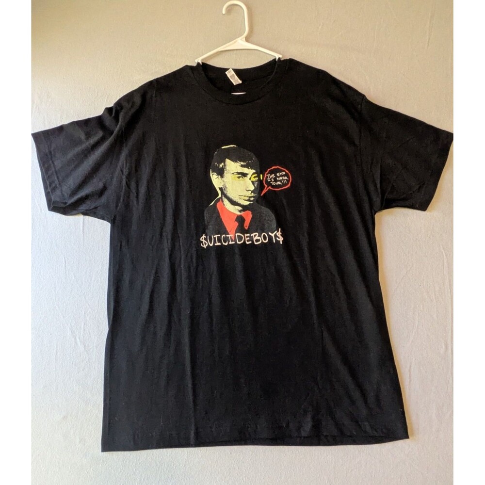 Suicideboys The End Is Near Tour Shirt Mens XL Black Rap Tee Alstyle G59